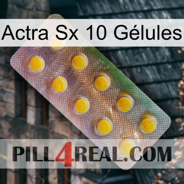 Actra Sx 10 Gélules new11
